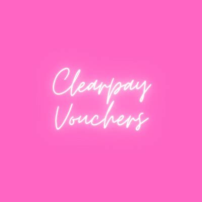 clearpay vouchers.